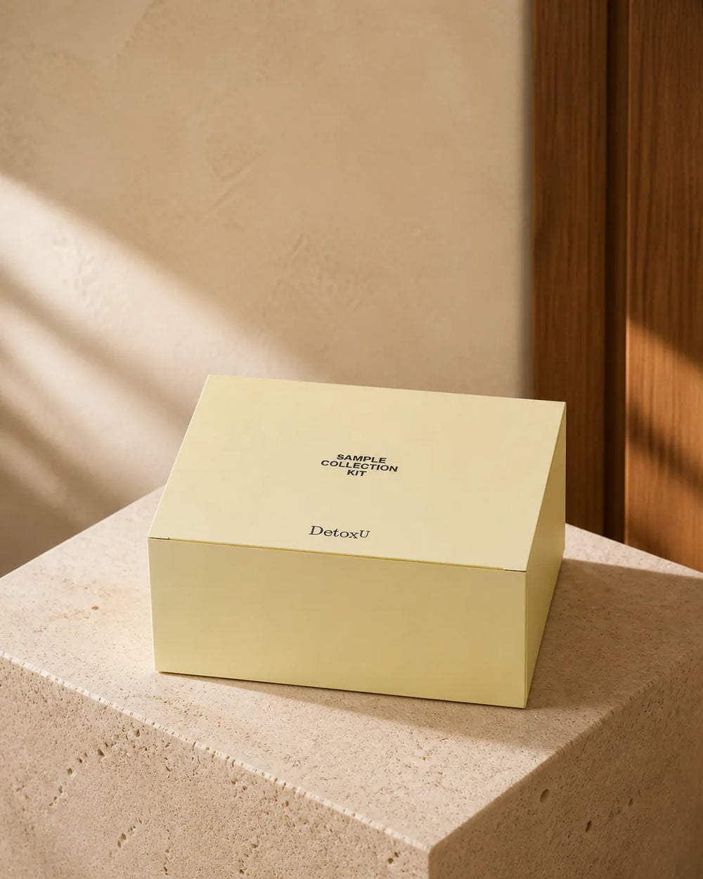 The DetoxU Toxin Test kit, closed